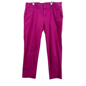KUT from the Kloth‎ Crop Trouser Pants Mulberry Casual Career Size 4